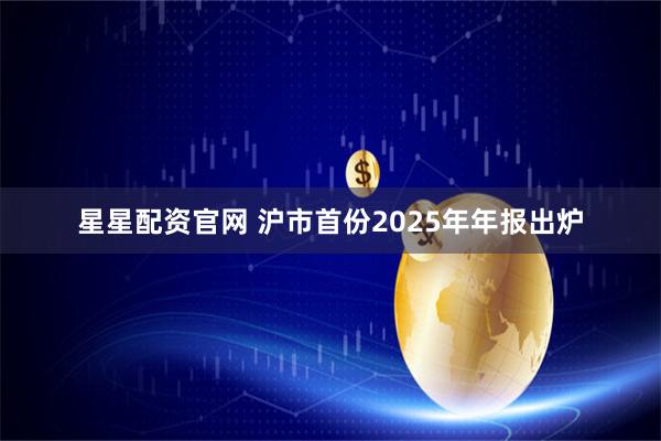 星星配资官网 沪市首份2025年年报出炉